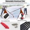 JOSKAA Window Cleaning Pole, Water Fed Extendable Brush, Window and Solar Cleaning Pole, Extendable Solar Panel Washing Equipment Cleaning Conservatory Roof,30cmBrush-3.6mRod view 3