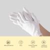 24 Pairs Eczema Gloves for Kids 1-10 Years Old, Eczema Sleeves Moisturizing Gloves, White Cotton Gloves, Washable & Reusable Overnight Dry Hands for Children view 3