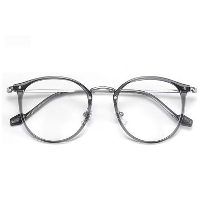 Stylish Round Blue Light Blocking Reading Glasses for Ladies, Lightweight Metal Computer Readers, Anti Glare Glasses (Color : Green, Size : 3.0x)