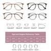 Stylish Round Blue Light Blocking Reading Glasses for Ladies, Lightweight Metal Computer Readers, Anti Glare Glasses (Color : Green, Size : 3.0x) view 4