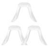 Mobestech Eyeglasses Nose Pads Replacement Set 3 Pcs Silicone Non Slip Nose Bridge Pads for Glasses Comfortable Support U Shaped Cushions for Eyewear Repair view 1