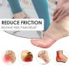 Adorila 2 Pairs Achilles Tendon Heel Protector, Compression Padded Sleeve Socks, Breathable Heel Gel Heel Sleeve for Bursitis Tendonitis Tenderness (Color) view 2