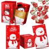 Kosiz 20 Bounces Christmas Surprise Exploding Gift Box 2 Sets Exploding Pop Money Box for Cash Birthday Xmas Relatives Friends Women Men Kids Gift(Snowman) view 1
