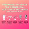 Yogurt Powder Factory Taro Frozen Yogurt Mix Box  6 Count 4.4lb Bags Non-Gluten Low Fat Yogurt Powder for Soft Serve Machine view 3