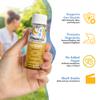 Vitaminis - Gut Health Shot - Berry Banana Juice with Probiotics and Fiber for Digestive Health. Dairy Free, No Added Sugar, Shelf Stable, & Gentle for Kids, Women, & Men (2.5 Fl. Oz, Pack of 12) view 4