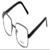 Calabria Big&Tall 01 Rectangular Reading Glasses +1.50 Black Men Women view 1