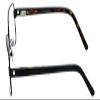 Calabria Big&Tall 01 Rectangular Reading Glasses +1.50 Black Men Women view 3