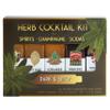 Floral Elixir Co. - All Natural Herb Syrup Cocktail Kit - Gift Set - Assortment of 5 (2 oz) Elixirs (Dark & Spicy) view 1