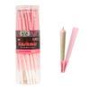 Kashmir Pink Pre Rolled Cones 1 1/4 Size  100 Count Stylish Pink Rolling Papers with Filter Tips  Vegan-Friendly, Dye-Safe, Slow Burn, 79mm Pre Rolls  Easy Fill, Bulk Pack view 1