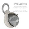 CURVD Premium Carrying Case  Durable Travel Keychain Container, Medicine Pill Organizer & Travel Pill Box, Small Waterproof Holder for Pills, Earplugs, Jewelry, Compatible with Loop, Vibes & Eargasm view 4