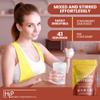 Healthy Living Proteins - Hydrolyzed Multi Collagen Peptides Powder Types I, II, III, V & X - Grass Fed Bovine, Wild Caught Marine, Free Range Chicken - Gluten Free (Strawberry-Lemonade, 16 oz) view 3