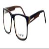 Calabria Big&Tall 10 Rectangular Blue Light Blocking Reading Glasses +4.00 Tortoise Havana Brown Gold Men view 1