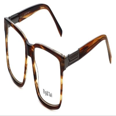 Calabria Big&Tall 14 Square Blue Light Blocking Reading Glasses +1.25 Tortoise Havana Brown Men Women