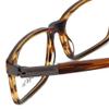 Calabria Big&Tall 14 Square Blue Light Blocking Reading Glasses +1.25 Tortoise Havana Brown Men Women view 4