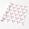MyPupSocks Personalized Wrapping Paper Christmas Wrapping Paper Logo Wrapping Paper White Custom Birthday Wrapping Paper Birthday Boy Wrapping Paper Roll 1 Roll view 2