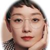 Progressive Multifocus Reading Glasses for Women Men, Fashion Large Metal Blue Light Blocking Computer Readers (Color : Gold, Size : 1.5x) view 2