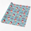 MyPupSocks Custom Birthday Wrapping Paper Blue Birthday Wrapping Paper Rolls Xmas Wrapping Paper Personalized Wrapping Paper Wrapping Paper Christmas 2 Rolls view 2