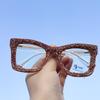 Melrose Oprah style Bling Rhinestone Square Reading Glasses For Women Shiny Diamond Bifocal photochromism Eyeglasses (pink, 2.75) view 3