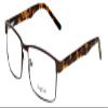 Calabria Big&Tall 15 Rectangular Reading Glasses +1.00 Matte Brown Tortoise Havana Men Women view 1