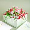 CHECHNYA Crinkle Cut Paper Shred Filler 1 LB Gift Wrapping & Gift Basket Filler for Christmas, Halloween & Wedding Decorations,Easter Basket Grass Filler- Red White Green Christmas Mix view 2