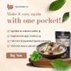 GAGOPA Korean Chicken stew Samgyetang Herb Kit Korean Healthy food Chicken Soup Ingredients Korean Soup Kits Deep/RIch Taste Easy cooking (90g, Ginseng Samgyetang) view 3