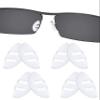4 Pairs Air Bag Nosepads Eyeglass Nose Pads Anti-Slip Nose Pads Comfortable Air Chamber Nose Pads for Full Frame Eyeglasses Sunglasses (15mm*7mm*2mm) view 1