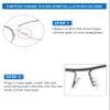 4 Pairs Air Bag Nosepads Eyeglass Nose Pads Anti-Slip Nose Pads Comfortable Air Chamber Nose Pads for Full Frame Eyeglasses Sunglasses (15mm*7mm*2mm) view 3
