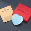MAIBAOTA 60 mm Opalite Crystal Large Heart Love Stone Healing Crystals Heart Stone for Women Natural Reiki Gemstone Polished Heart Shaped Rocks Meditation view 2