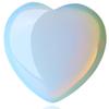 MAIBAOTA 60 mm Opalite Crystal Large Heart Love Stone Healing Crystals Heart Stone for Women Natural Reiki Gemstone Polished Heart Shaped Rocks Meditation view 3