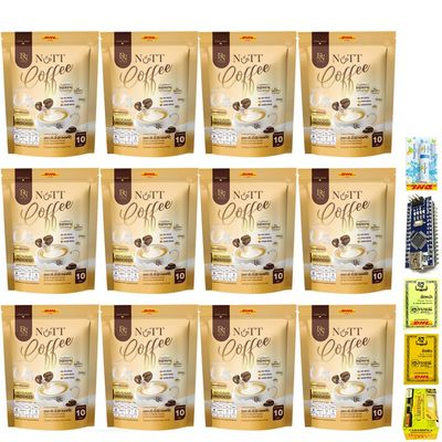 150g D-Nie Nutt Instant Latte Coffee Delicious Snack Sweet Mellow 0% Sugar Good Shape. SHIPPING BY DHL Set 12 Pcs By Beautygoodshop [Get Free For You Beauty Gifts]