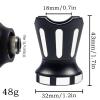 Defuzie Cigar Holder & Punch Portable Cigar Stand Aluminum Cigar Accessories Cigar Rest Outdoor Cigar (Black) view 3