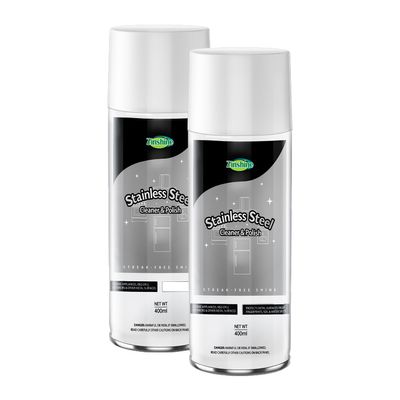 Zinshine Stainless Steel Cleaner Spray, Sink Cleaner, Kitchen Appliance Cleaner, Fingerprint and Residue Remover for Kitchen Appliance, Refrigerator, Sink and Microwave(Pack of 2)