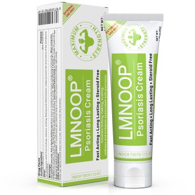 LMNOOP Psoriasis Cream, Maximum Strength Treatment Moisturizing Cream for Psoriasis, Dermatitis, Rash, Anti-Itch, Redness, Flaking, Scaling, Fast Acting Relief for Irritated, Dry Skin