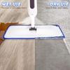 6 Pack Microfiber Cleaning Pads for Mop Hardwood Floor Cleaner Mop Replacement,Deep Microfiber Cleaning Pad Dusting Pad Wet Mop Dry Dust Mop Cleaner (Blue) view 3