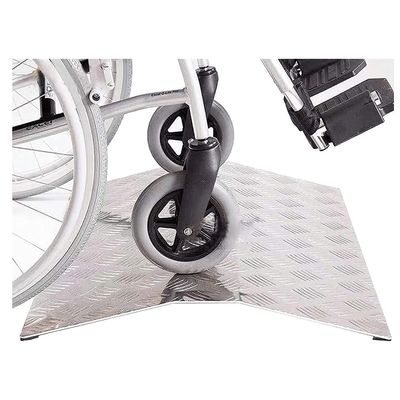 Handicap Ramps Wheelchair Ramp Heavy Duty Aluminum Threshold Ramp Bridging Ramp for Home Doorway Scooter Ramp Kerb Ramps Non-Slip Ramps Sturdy