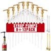 DupakSYS Premium 8 Packs Gold & 12 Packs White Coffee Syrup Pump Dispenser, Fits 25.4 Oz/750ml Coffee Flavoring Syrup Bottles view 1