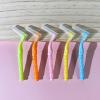 50PCS L-Shaped Interdental Brushes Braces Toothbrush Short Handle,5 Different Sizes Dental Floss Brush Angled Interdental Toothpick view 2