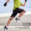 2pcs Patella Tendon Knee Straps, Soft Knee Sports Support Band Portable Knee Pain Relief Support Brace for Home Gym Office (Black) view 2