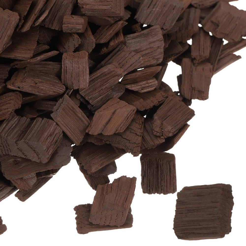 Luxshiny 1pack French Oak Chips for Home Brewing Heavy to Wine Flavor and for Red Wine Whiskey Spirits Aging