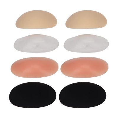 4Pairs Removable Silicone Shoulder Pads - Soft Self Adhesive Push Up Pads to Prevent Slippage for Women and Men
