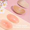 4Pairs Removable Silicone Shoulder Pads - Soft Self Adhesive Push Up Pads to Prevent Slippage for Women and Men view 2