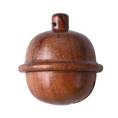 1PCS Wood Medicine Pill Box Mini Sandalwood Rescue Pill Case Portable Storage Sealed Pill Box Orgainer for Personal Health Care (Color : 2.4X2.6CM)