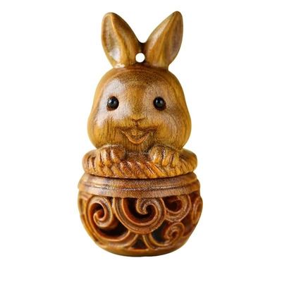 1PCS Wood Medicine Pill Box Mini Sandalwood Rescue Pill Case Portable Storage Sealed Pill Box Orgainer for Personal Health Care (Color : 2.4X4.7CM)