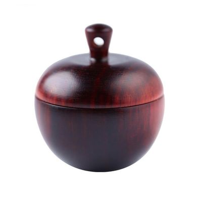 1PCS Wood Medicine Pill Box Mini Sandalwood Rescue Pill Case Portable Storage Sealed Pill Box Orgainer for Personal Health Care (Color : 2.2x2.4cm C)