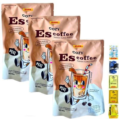 Es Roasted Coffee by Cozy-S 0% Sugar Delicious Snack Sweet Mellow Good Shape SHIPPING BY DHL 150g (Packs of 3) By Beautygoodshop [Get Free For You Beauty Gifts]