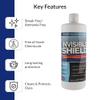 Unelko Invisible Shield Glass and Surface Coating 32oz, Liquid Glass Protection Coating for Mirrors, Tiles, Windshields, Solar Panels, and More, Glass Surface Protector and Sealant Spray view 3
