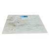 CAMEO - Bathroom Scale for Body Weight, Bathroom Body Scale with a Large LCD Backlight Display and Tempered Glass, Batteries Included, 400lbs (Wht Wood) view 2