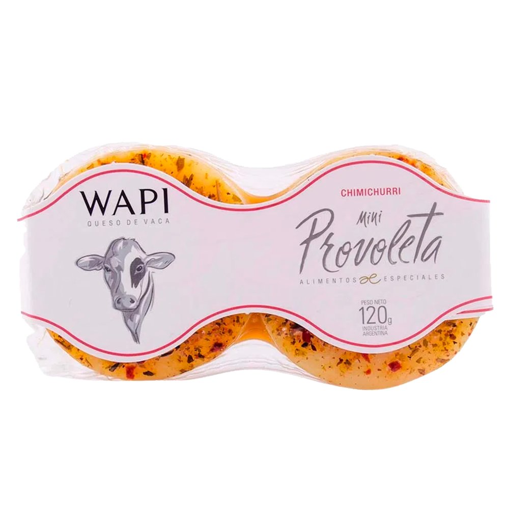 THEARG | Mini Provoleta Argentina 120 gr - with Chimichurri | Provolone Cheese Block - Cooking Essentials | Perfect for BBQ Grill Argentina - Outdoor Cooking, Camping and Picnic