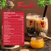 Fanale Brown Sugar Boba Tea Kit with Boba Pearls, US Boba Co Tapioca Pearl Made in USA 1 Pound, Brown sugar boba milk tea, Hand Crafted Brown Sugar Syrup 12 oz for Bubble Milk Tea Coffee Desserts view 2