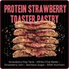 My Cookie Dealer Protein Cookies, Strawberry Toaster Pastry (4oz, Pack of 3) - 18g Protein per Cookie - Individually Wrapped Workout Snacks for On-The-Go Travel view 4